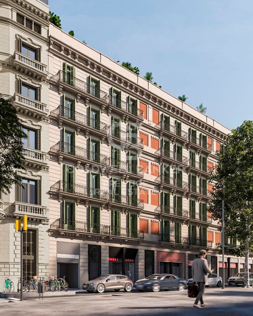 Emblematic flats for sale on the iconic Rambla de Catalunya
