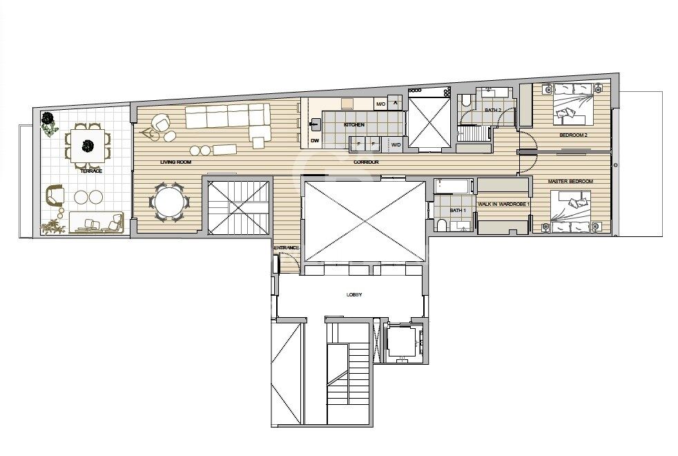 Apartamentos de obra nueva en venta en Rambla Catalunya