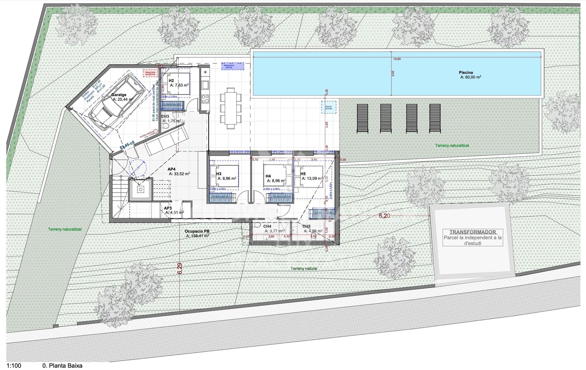 En constrcucción! Villa en parcela de 800 m2 en Caials-Cadaqués, Costa Brava