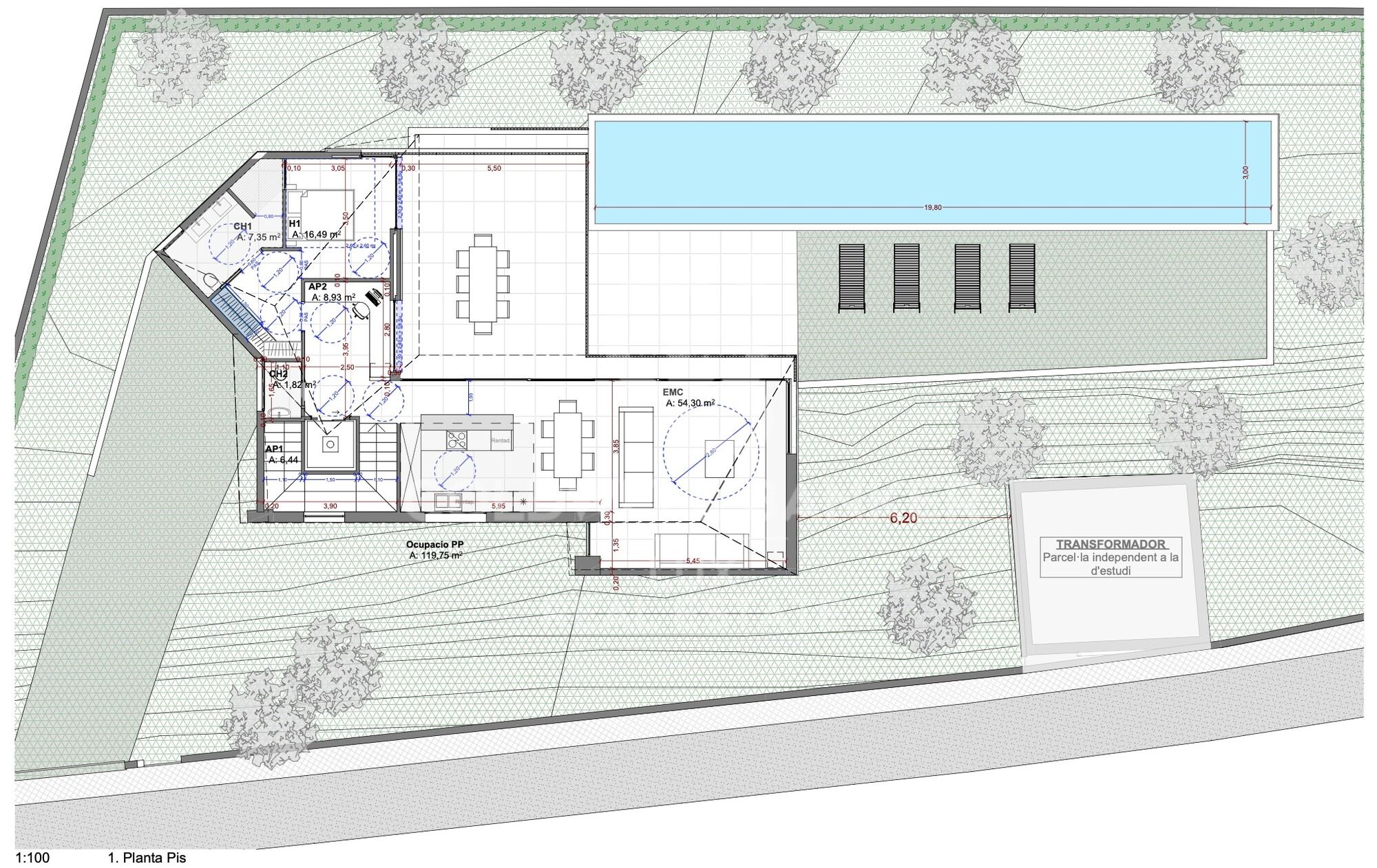 En construcción! Villa en parcela de 800 m2 en Caials-Cadaqués, Costa Brava
