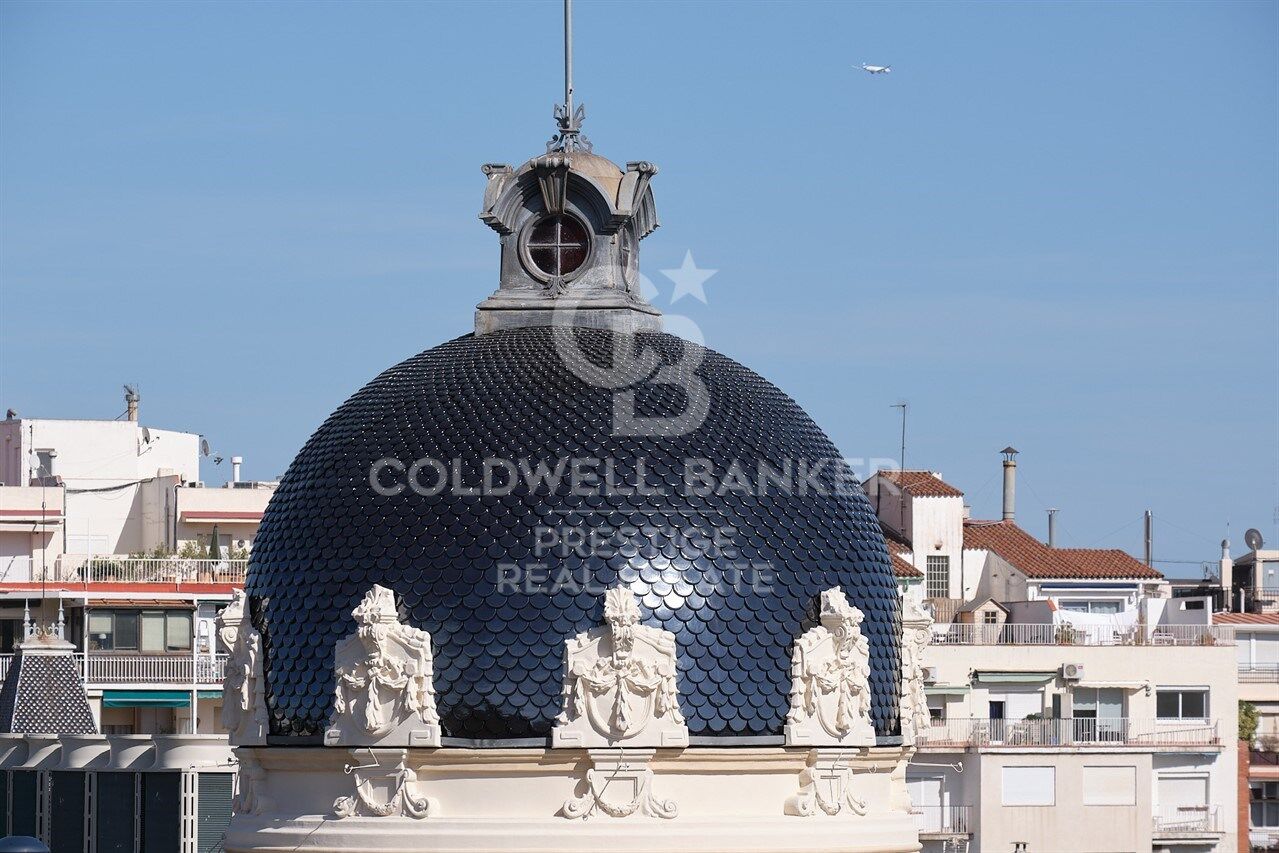 Penthouse for rent in Palacete Belle Epoque 1914 in the Tibidabo area