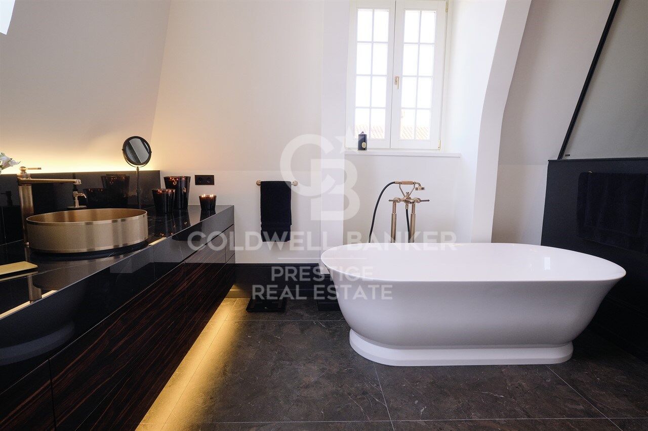Penthouse à louer dans Palacete Belle Epoque 1914 dans le quartier Tibidabo
