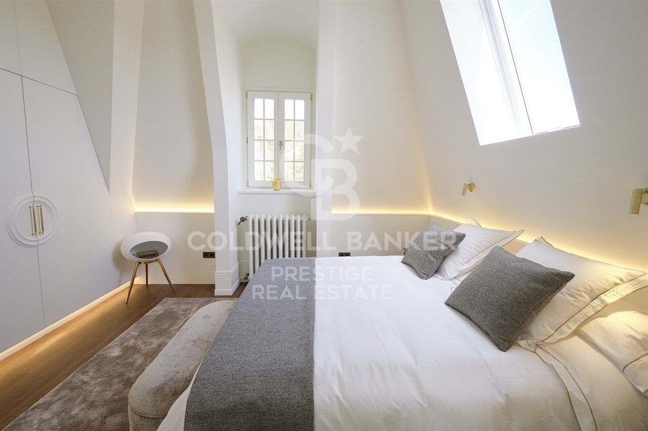 Penthouse à louer dans Palacete Belle Epoque 1914 dans le quartier Tibidabo