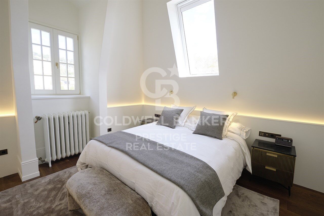 Penthouse for rent in Palacete Belle Epoque 1914 in the Tibidabo area