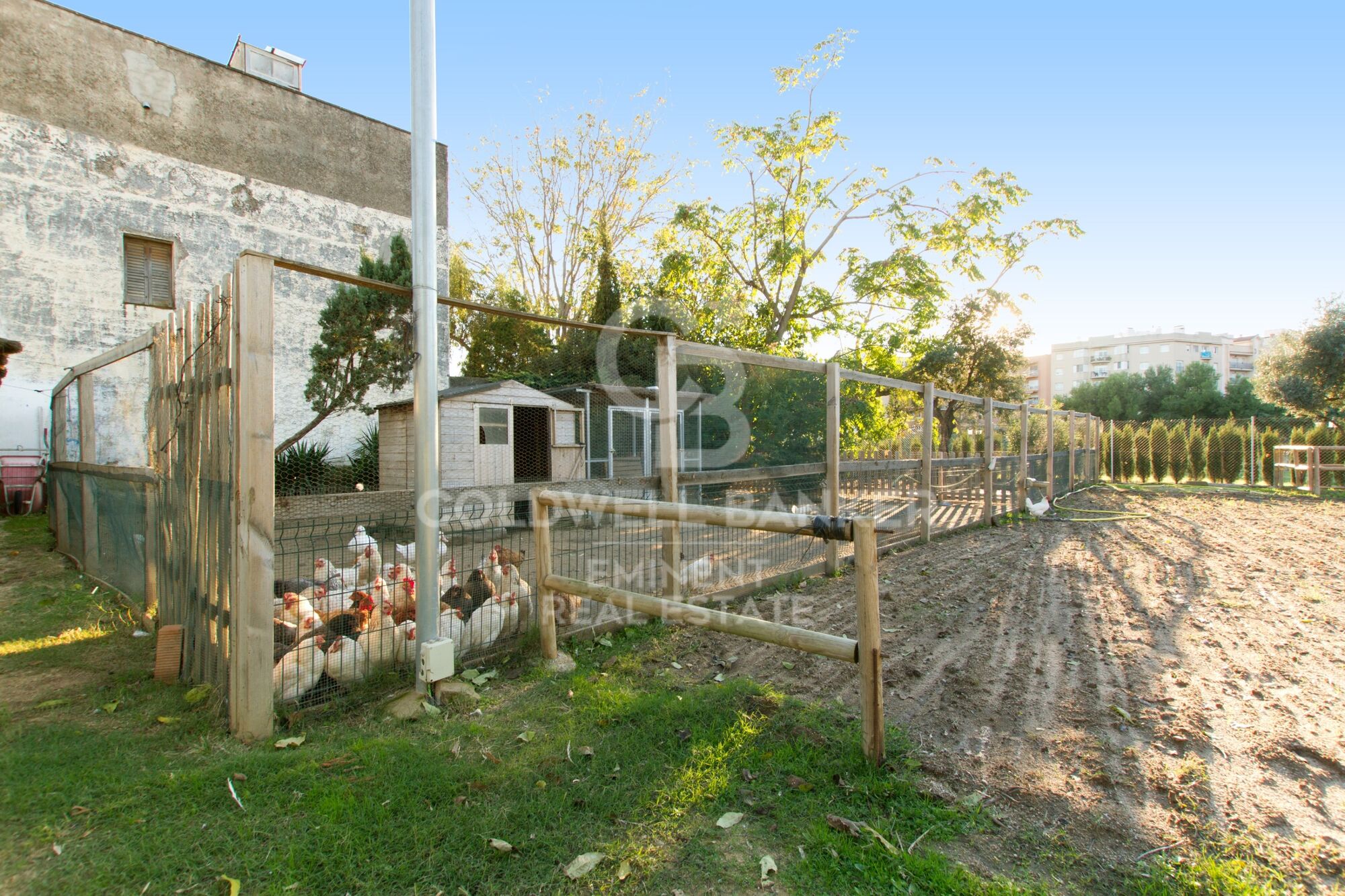 Masia casa rústica con vistas panorámicas al mar en Mataró