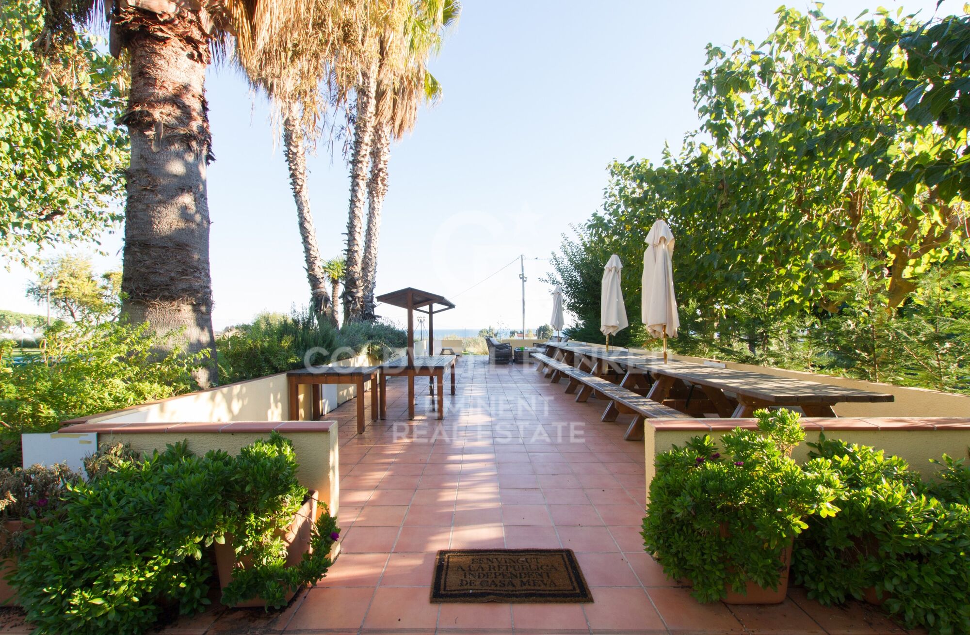 Country house with panoramic sea views in Mataró