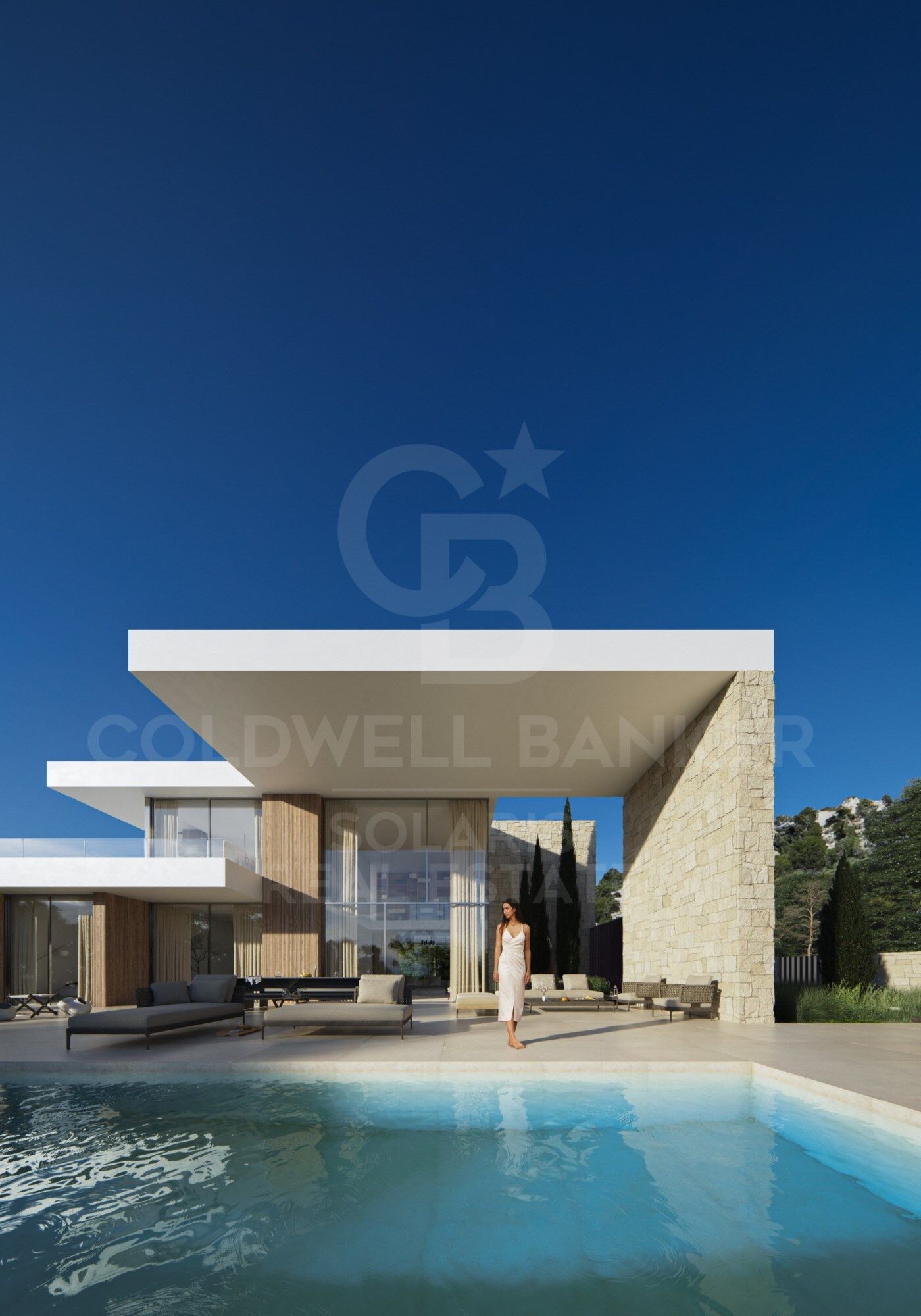 En construction - Luxueuse villa avec vue fantastique à Teulada-Moraira