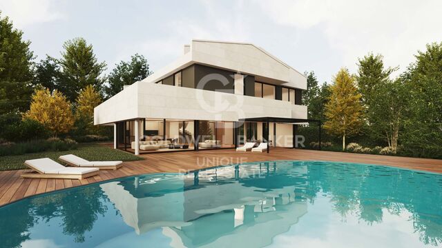 Exclusive Detached Villa Under Construction in Valdemarín, with Modern Design and Spacious Layout