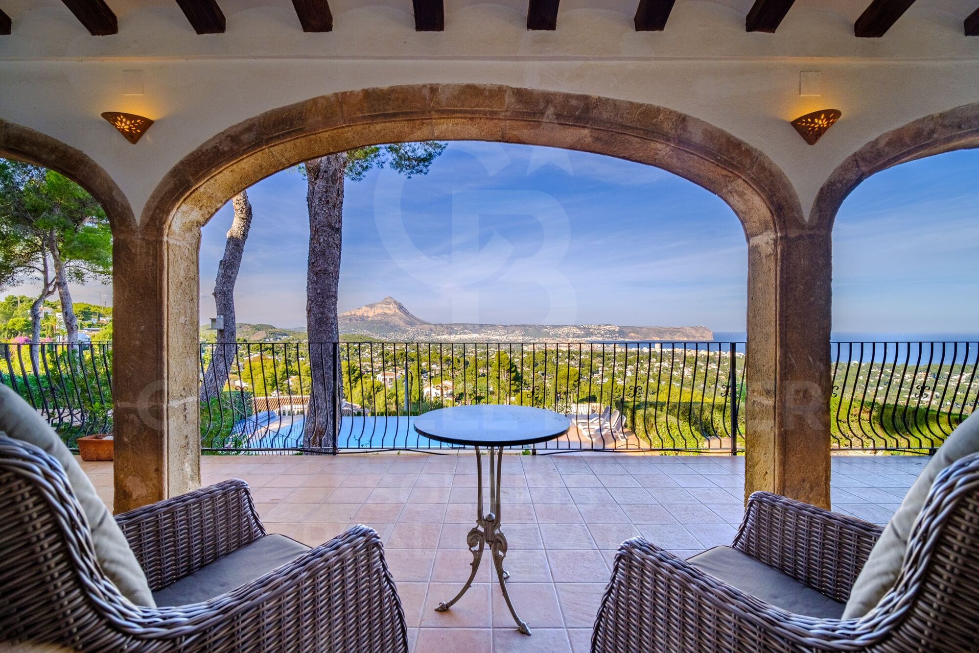Magnifique villa avec vue sur la mer dans un quartier exclusif de Jávea