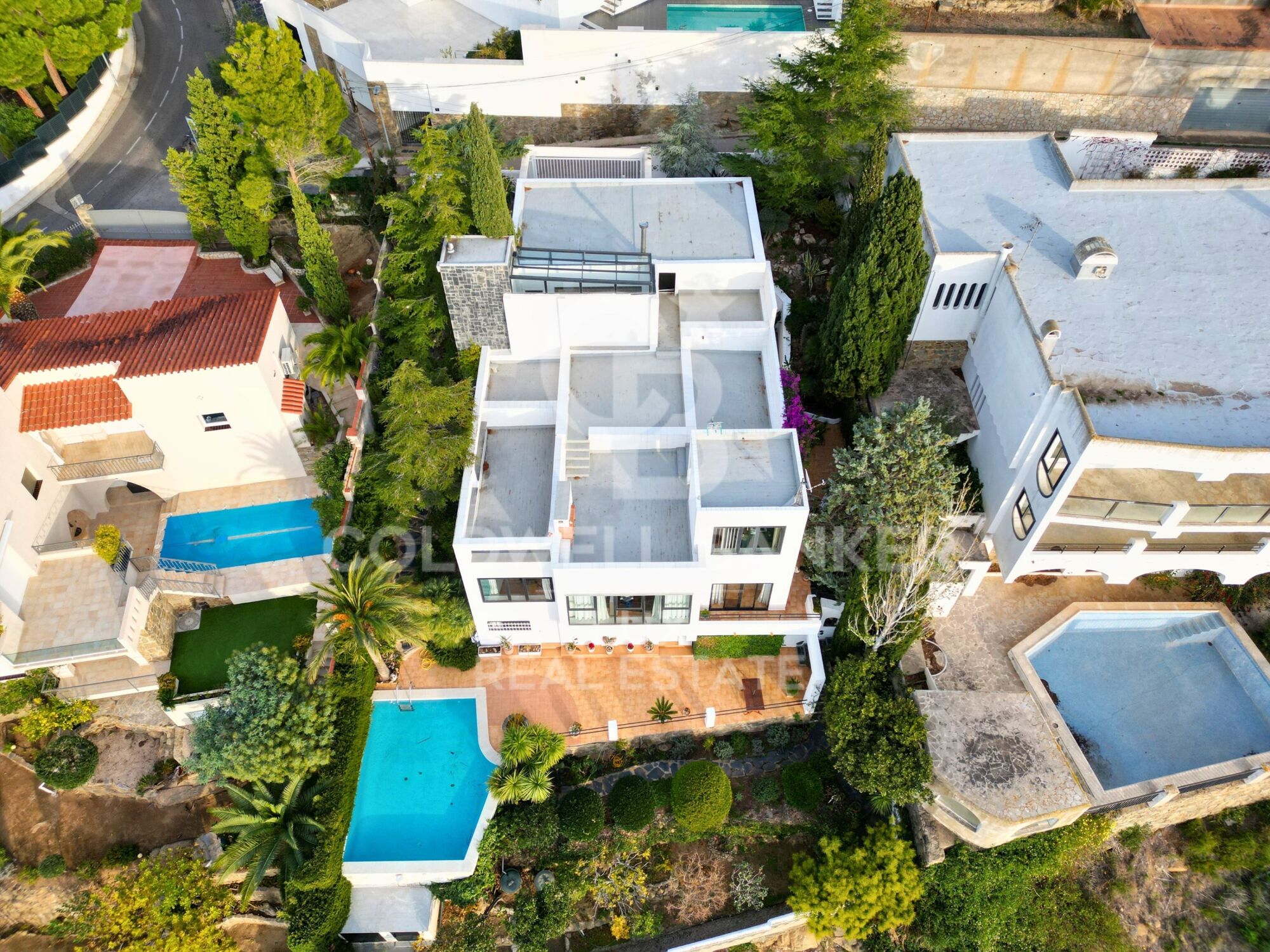 Villa con vistas al mar y piscina en Roses, Costa Brava