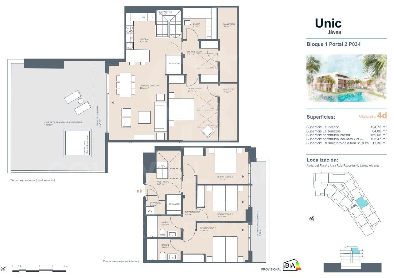 Luxury apartment in an exclusive complex just a few minutes from the beach, Javea