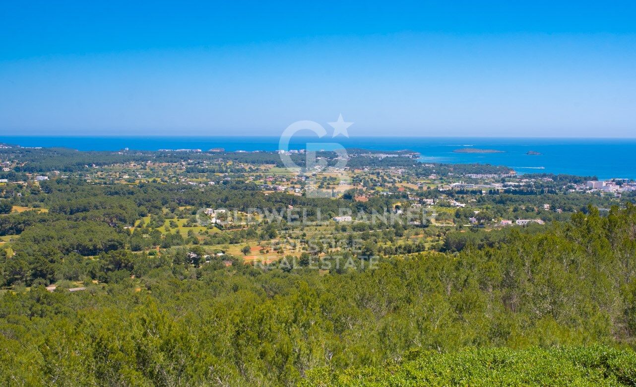Exclusiva casa de campo con fantásticas vistas al mar y licencia de alquiler