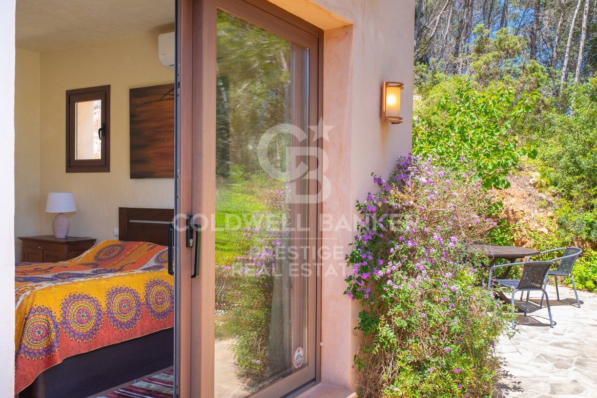 Maison de campagne exclusive avec vue fantastique sur la mer et licence de location