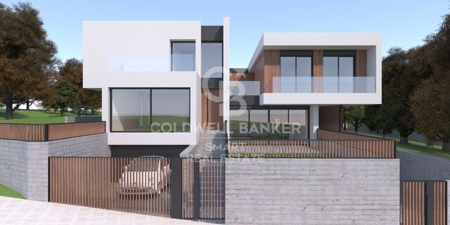 Brand new designer semi-detached house for sale in O Burgo, Culleredo