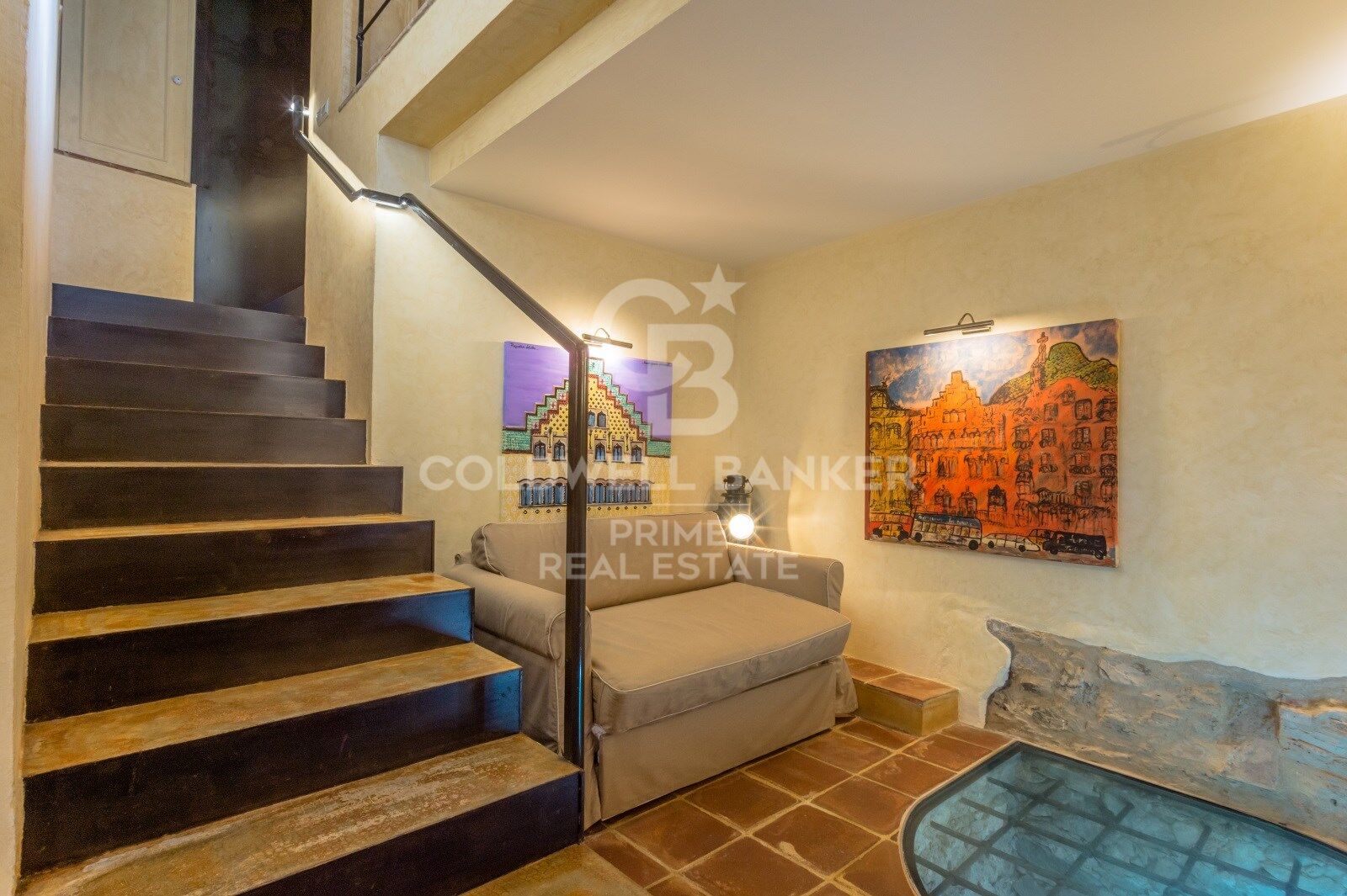 For Sale fully renovated Townhouse with panoramic views in the center of Begur, Costa Brava