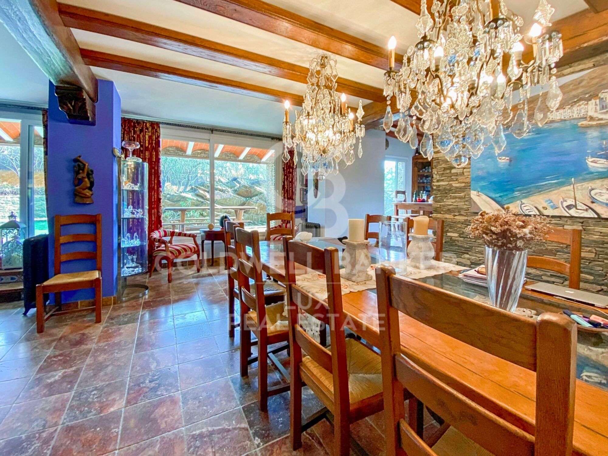 Luxury villa in Cadaqués on the Costa Brava in Catalonia, Spain