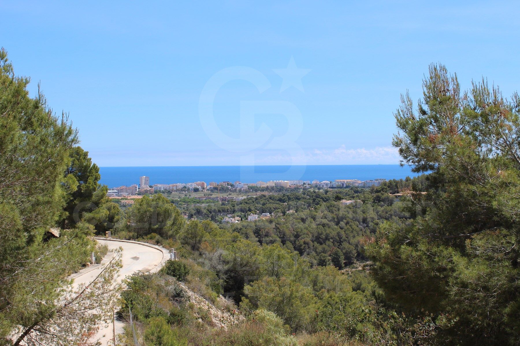 Under construction exclusive south facing luxury villa with panoramic sea views in Javea
