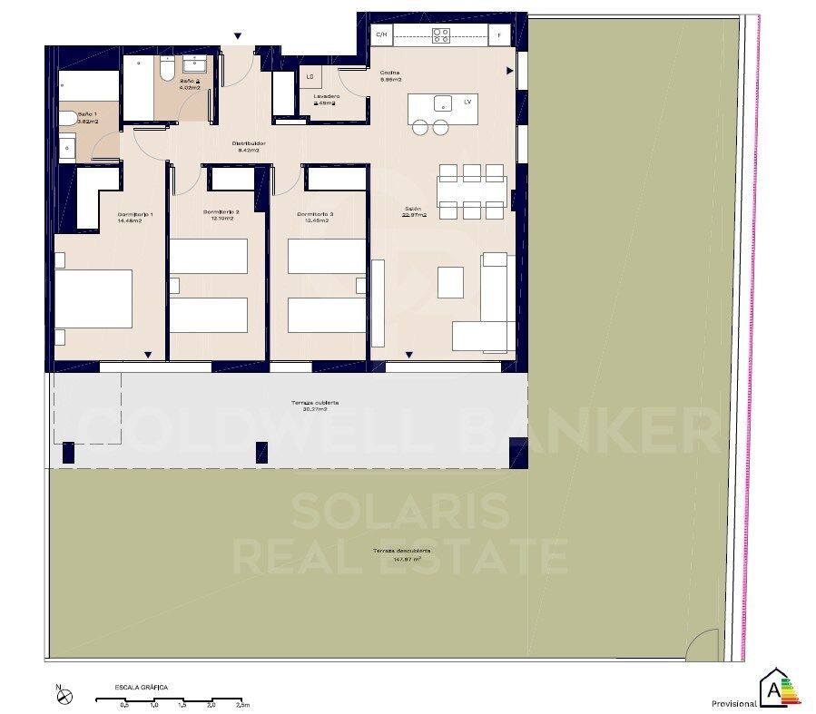 2 bedroom apartments a few meters from the beach in Dénia. The Marineta Casiana