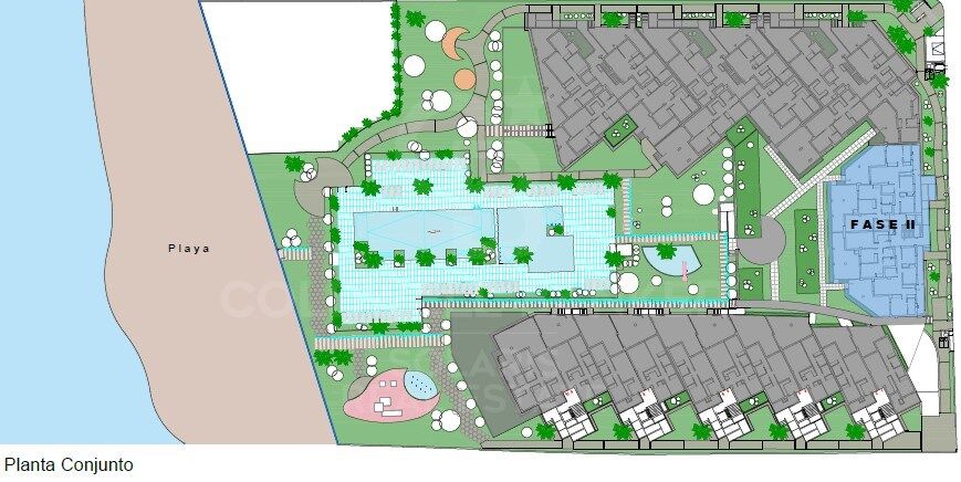 Penthouses and apartments with 2 and 3 bedrooms with terrace in Urbanization a meters from La Playa in Dénia