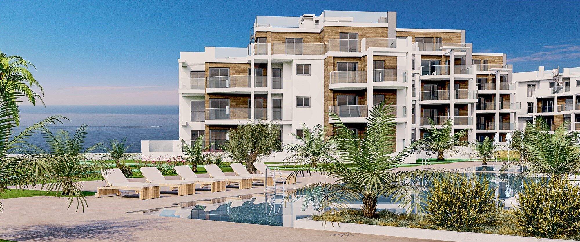 Penthäuser und Wohnungen mit 2 und 3 Schlafzimmern mit Terrasse in der Urbanisation nur wenige Meter von La Playa in Dénia entfernt
