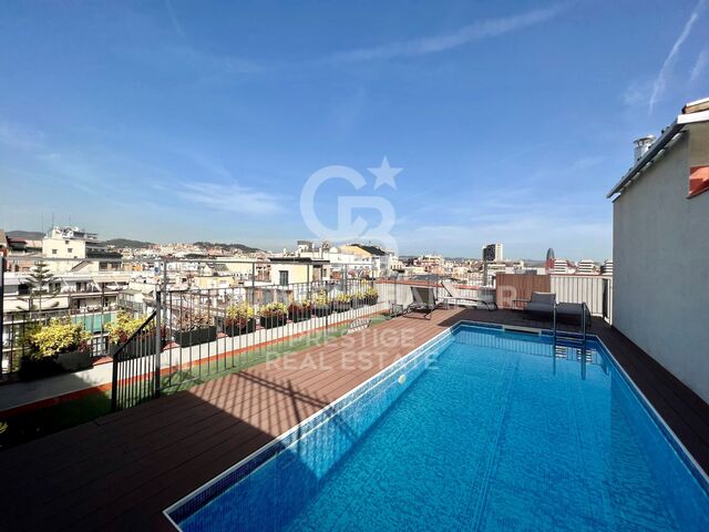 Luxueux appartement à vendre dans le centre de Barcelone avec piscine