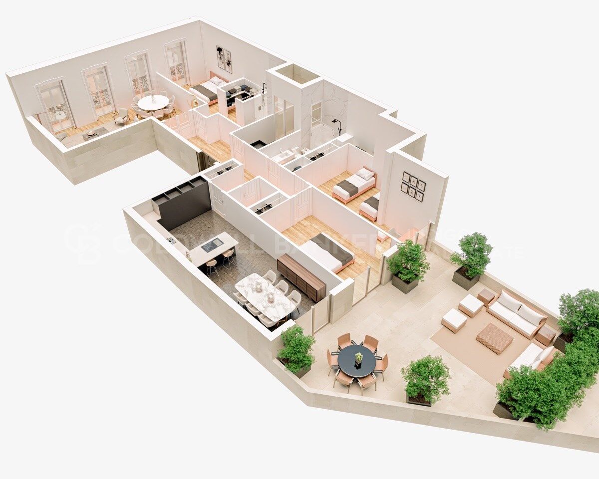 Gran ático moderno en el centro de Vigo - Obra nueva