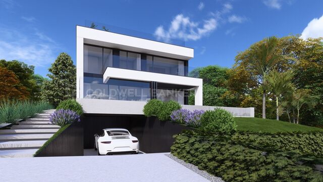 New Construction Villa in Sanxenxo with Sea Views