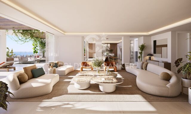 Apartamento 'Eco-Luxe' a estrenar de 4 dormitorios a minutos de Puente Romano Marbella Milla de Oro