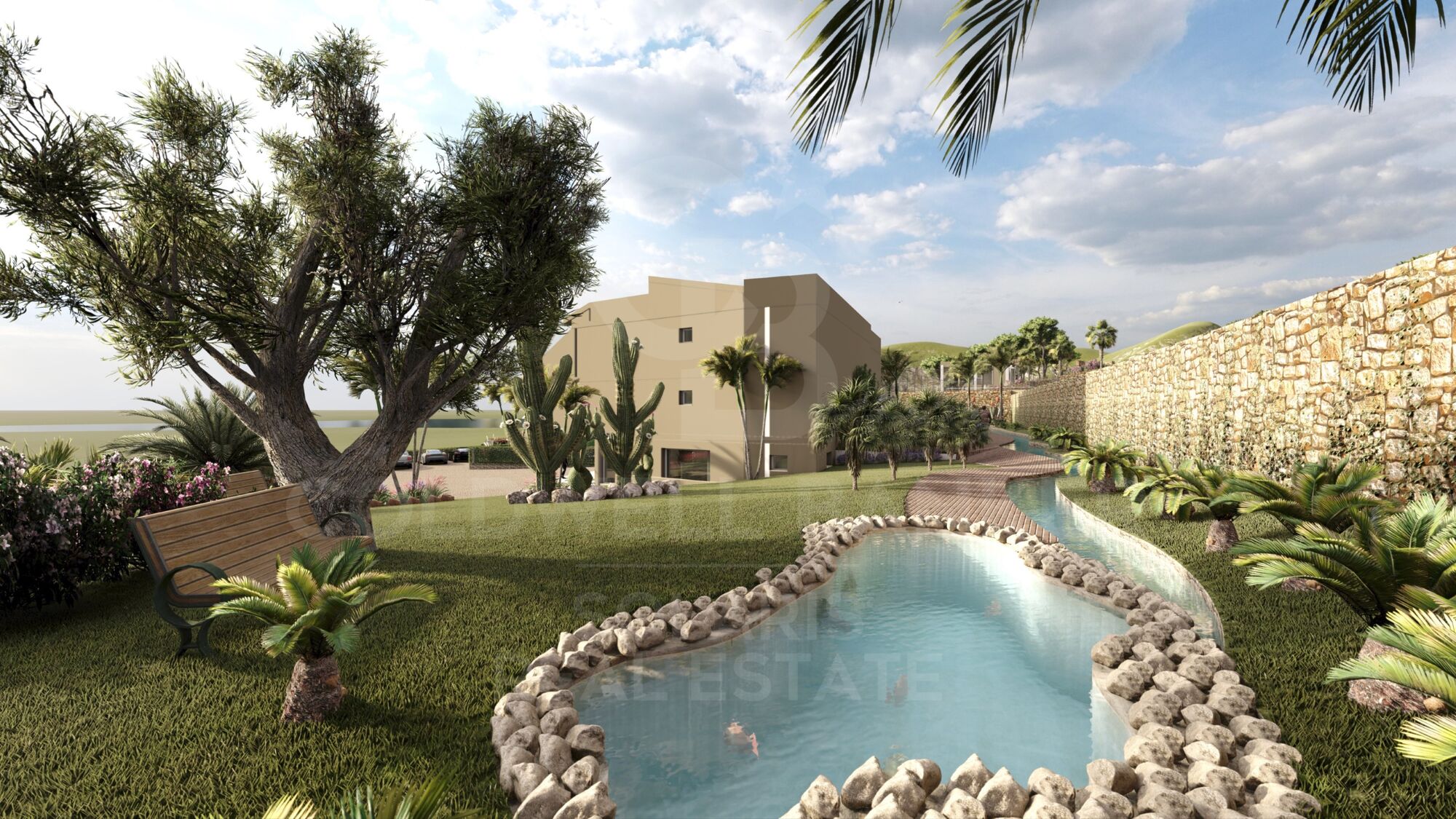 Projet avec licence d'hôtel de charme en bord de mer sur le Paseo de Cala Blanca, Jávea