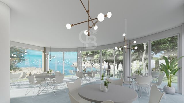 Project with License of Boutique Hotel on the seafront in Paseo de Cala Blanca, Jávea