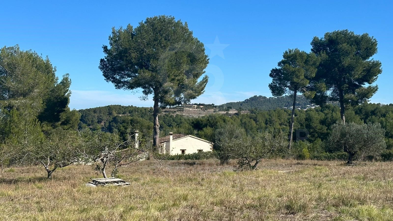 Parcela rústica de 11.600m² con vistas panorámicas al mar y al valle en Jávea