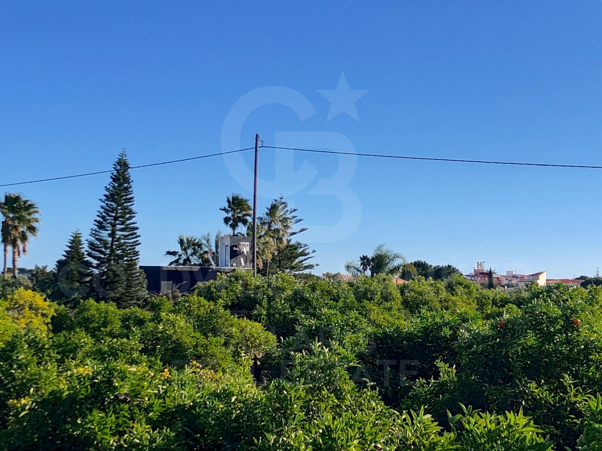 Completely flat building plot in La Xara