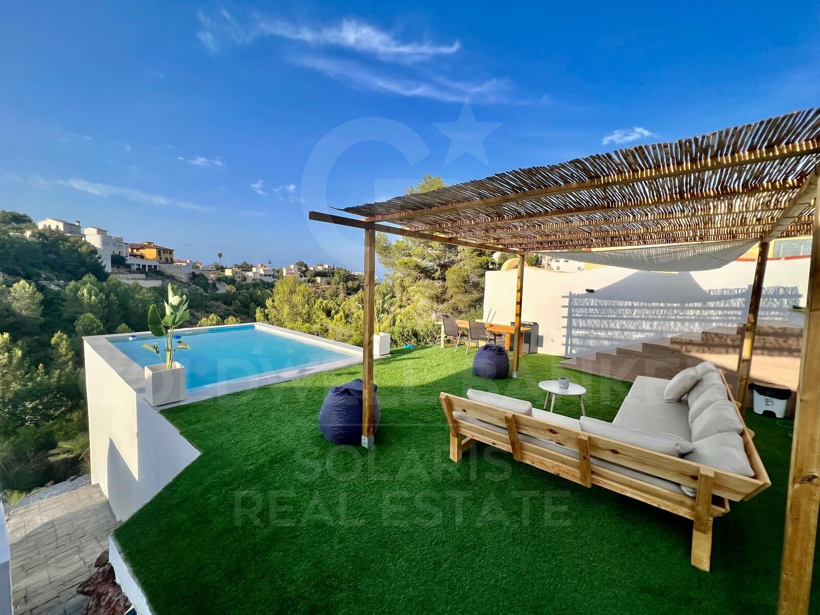 Villa de 4 chambres avec vue fantastique sur la mer à El Montgó, Dénia