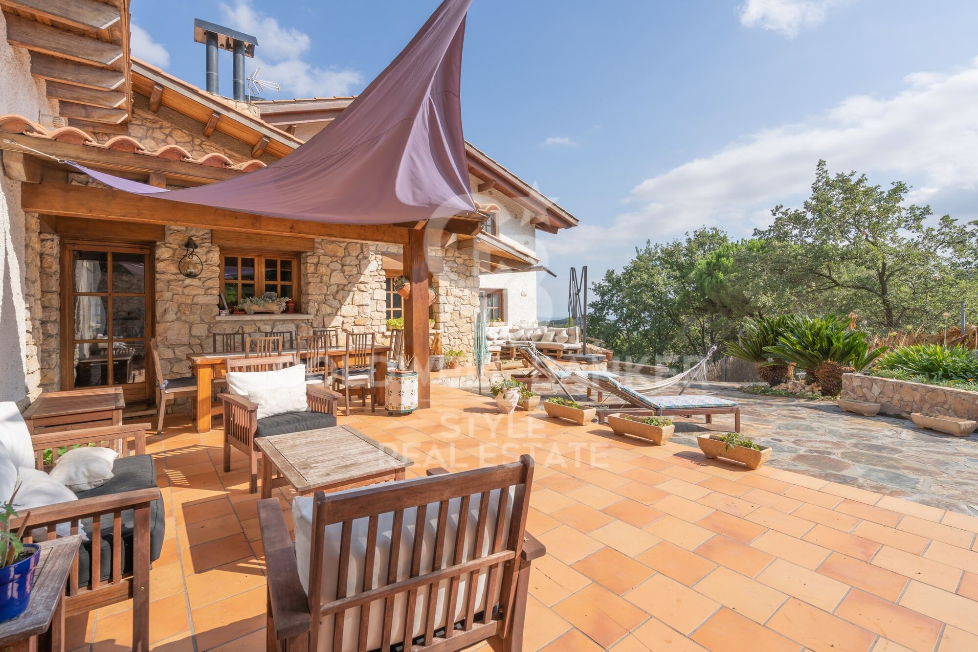 Beautiful rustic style finca