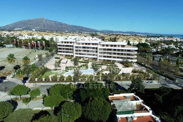 Nouveau développement d'appartements et de penthouses de luxe à vendre à seulement 700m de la plage de San Pedro de Alcantara
