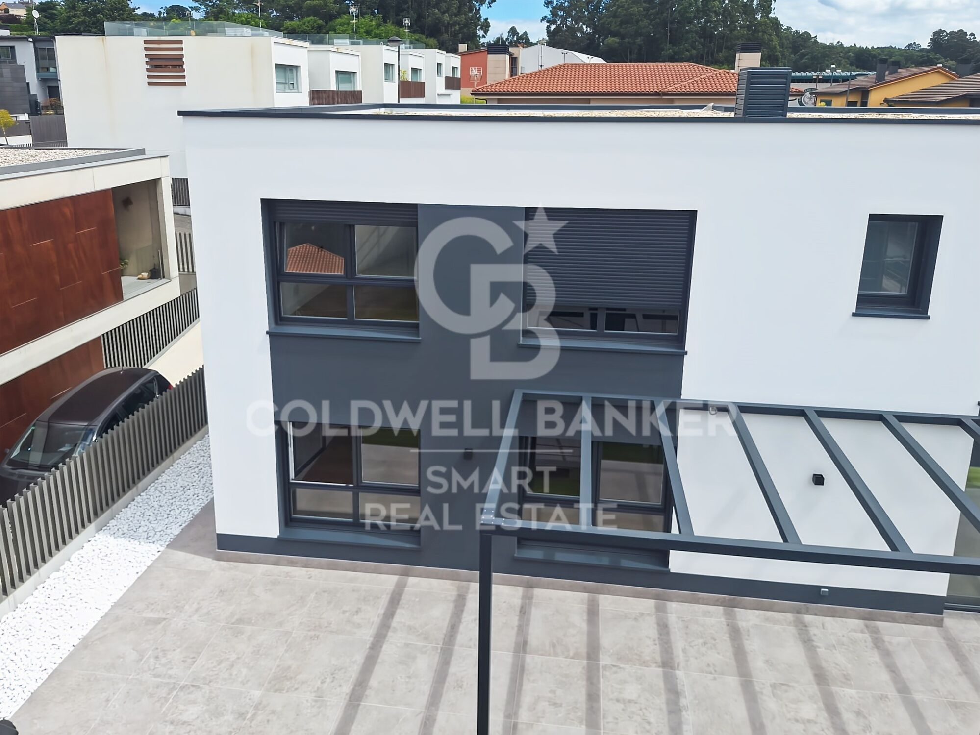 Obra nueva al lado del Club de Tenis de Oleiros