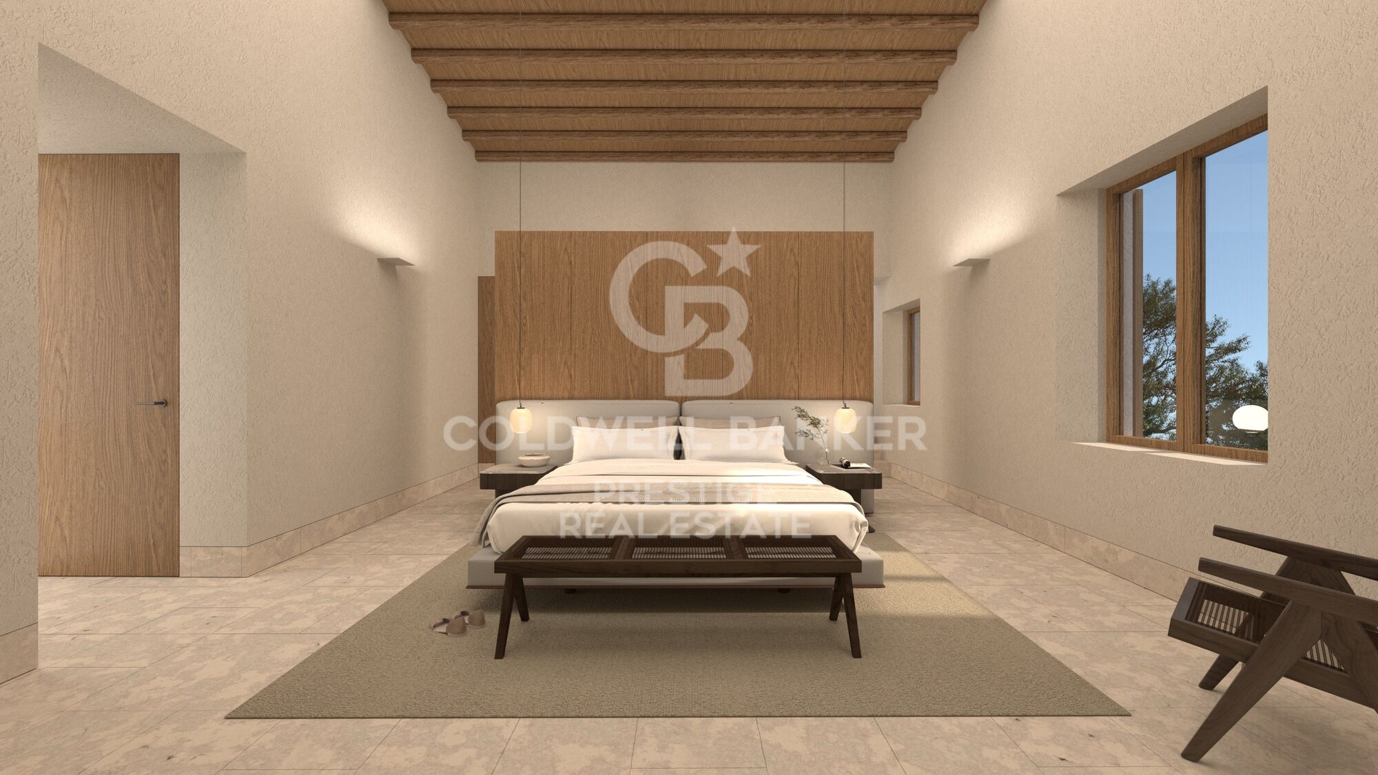 Majestic 18th century farmhouse restored with modern elegance