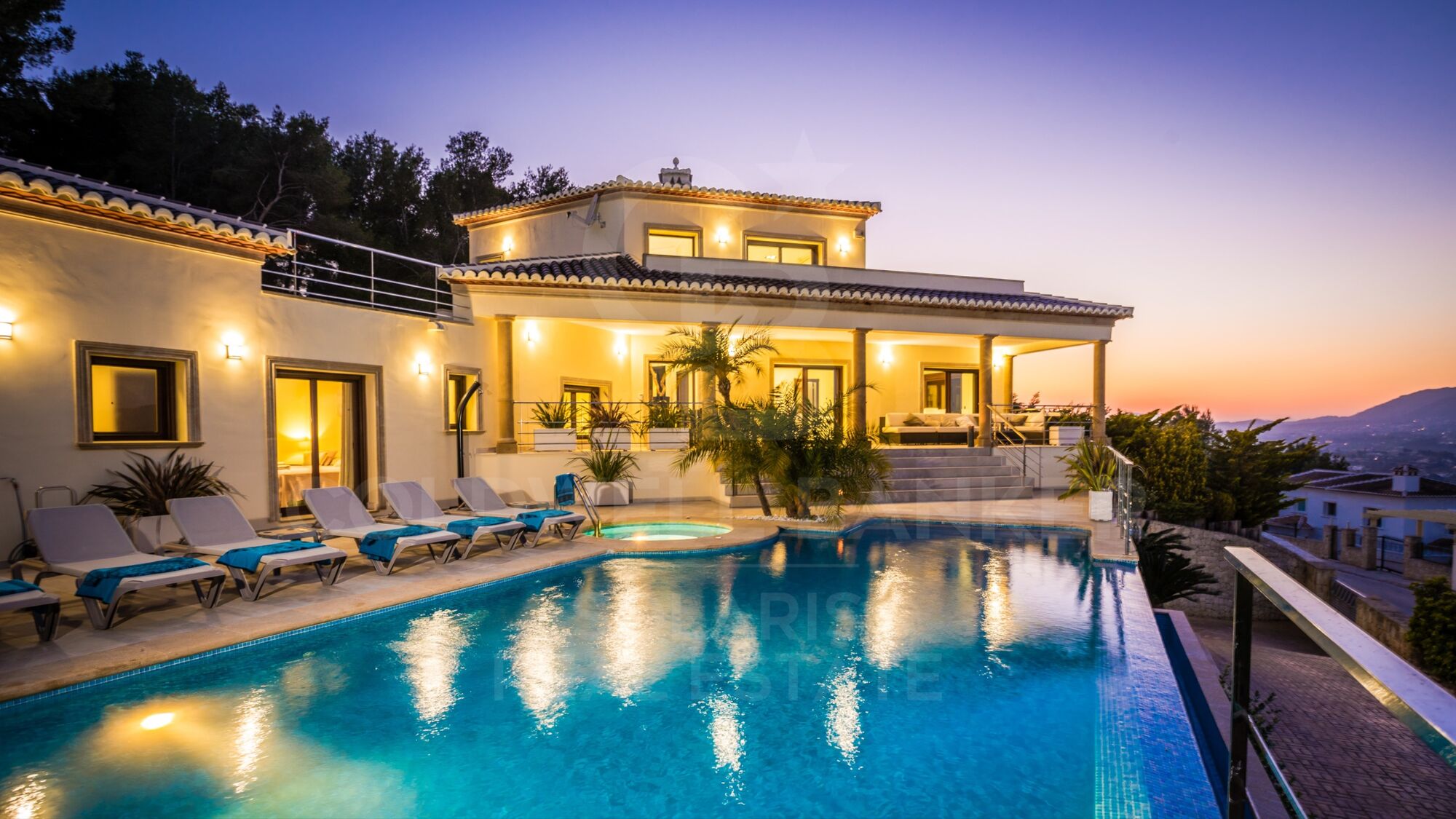 Mansion D'orcuidée avec vue incroyable