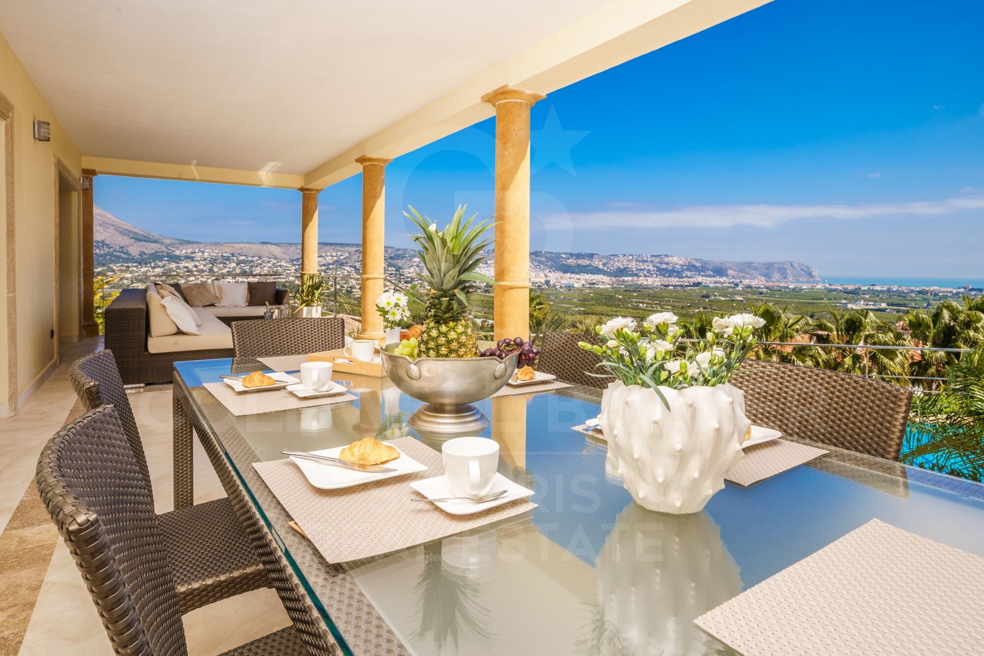 Mansion D'orcuidée avec vue incroyable