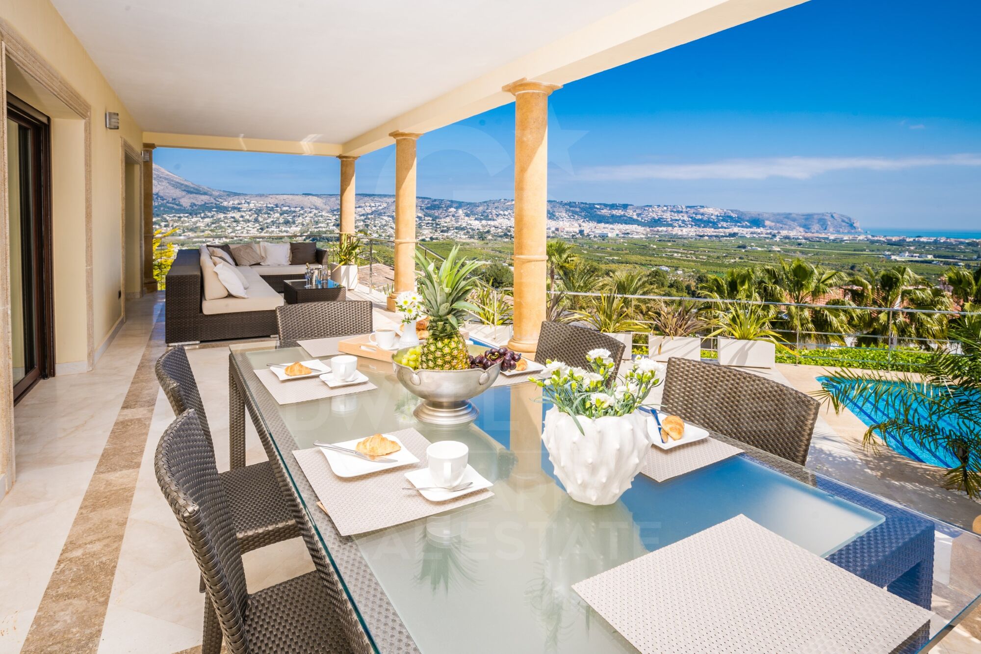 Mansion D'orcuidée avec vue incroyable