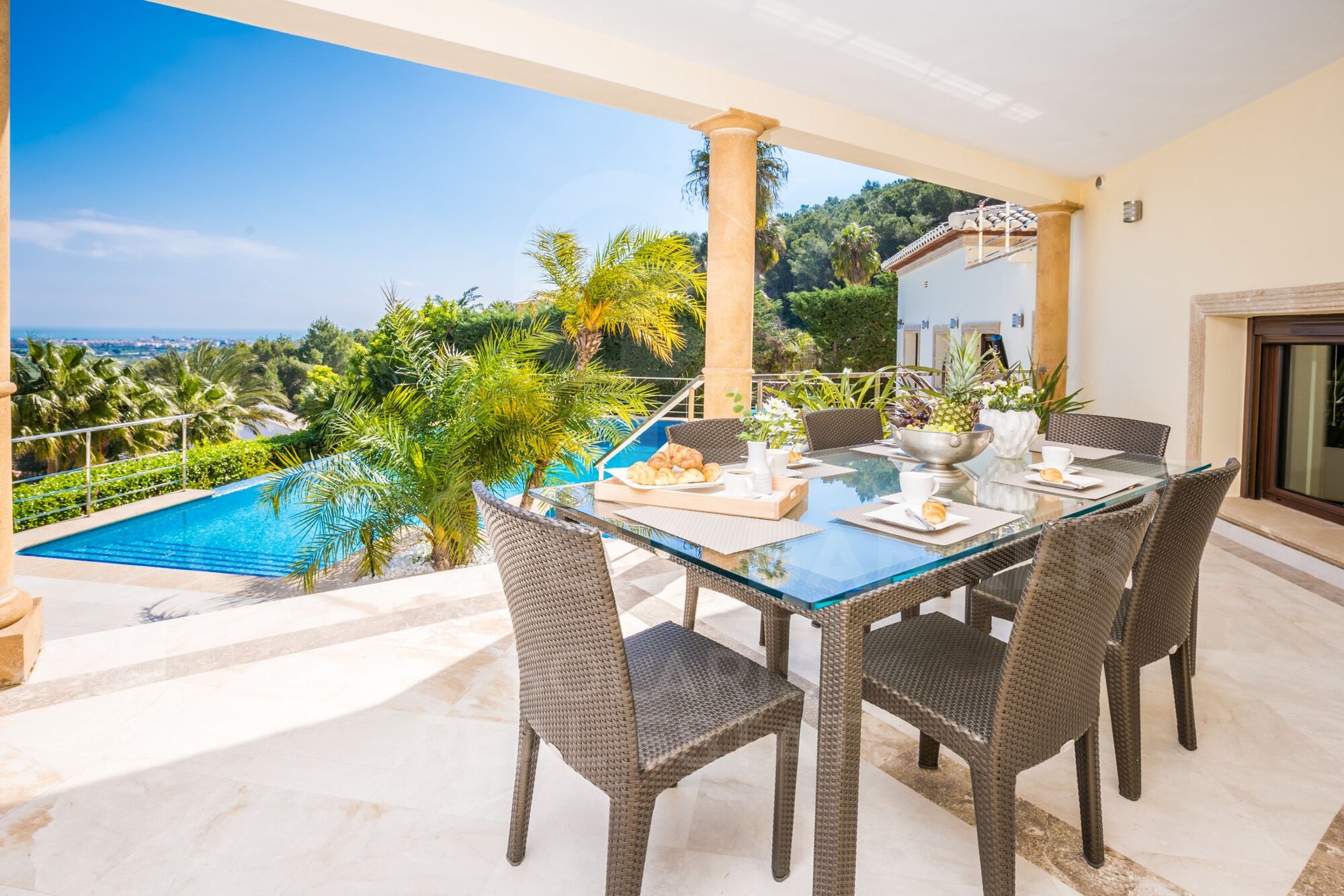 Mansion D'orcuidée avec vue incroyable