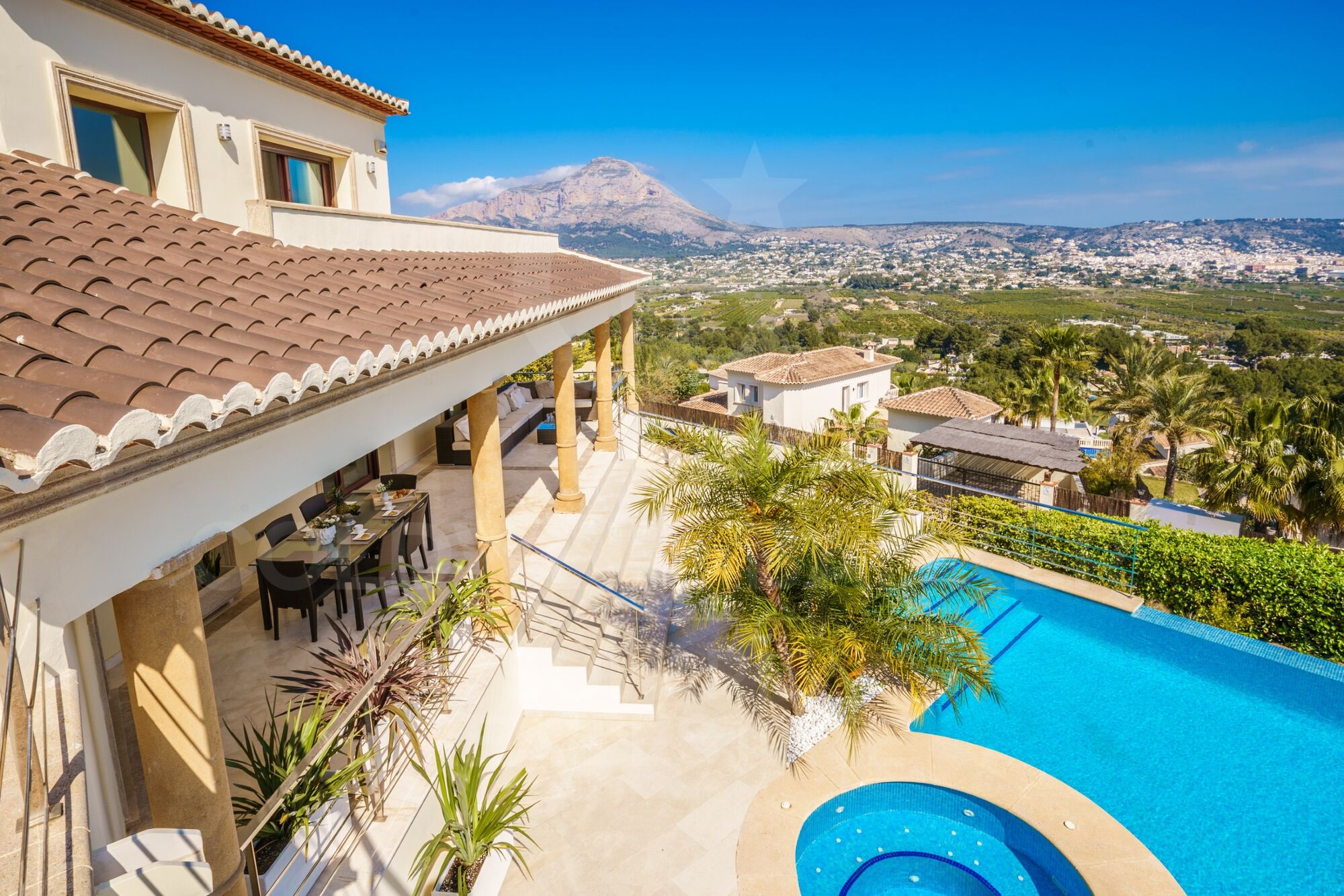 Mansion D'orcuidée avec vue incroyable