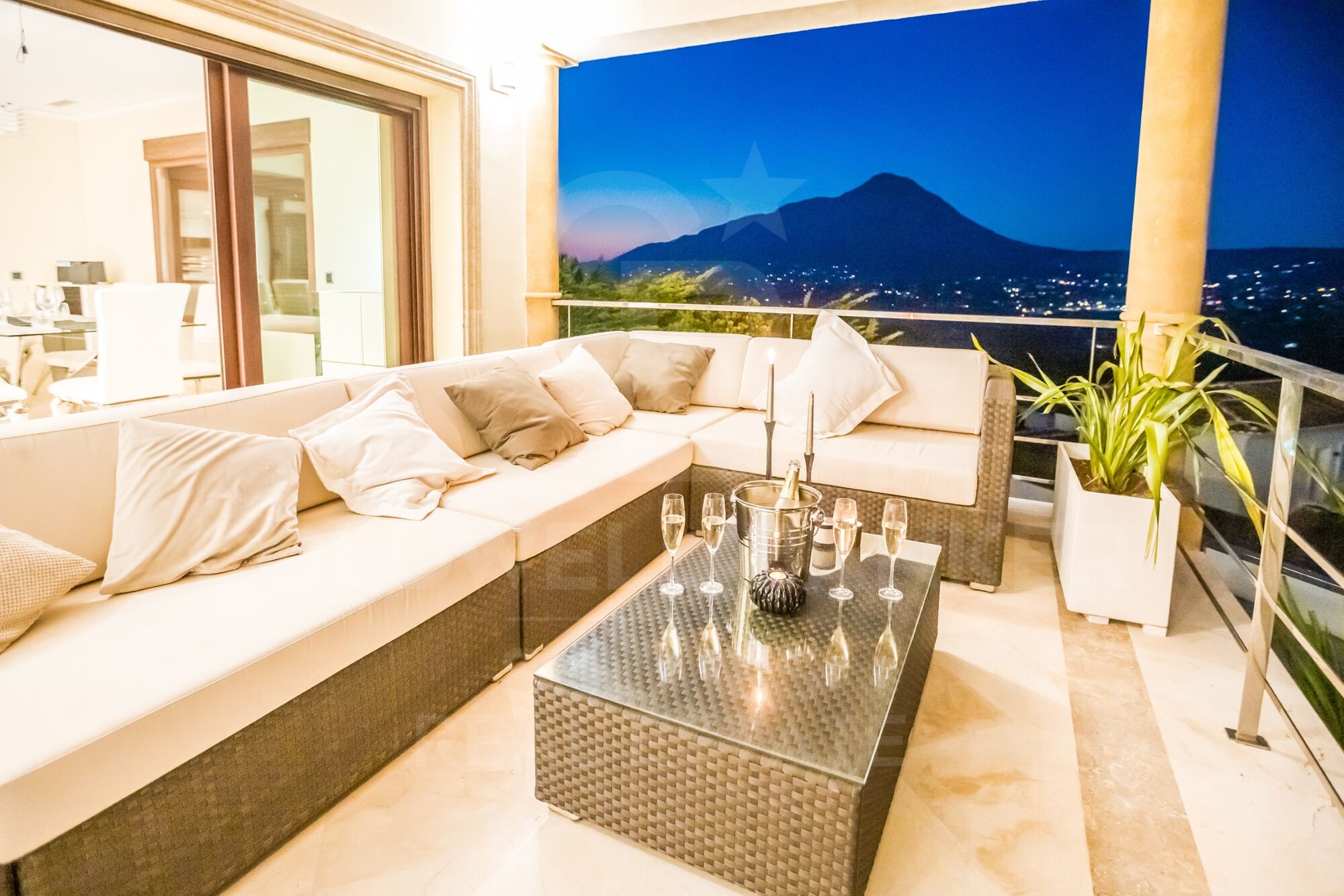 Mansion D'orcuidée avec vue incroyable