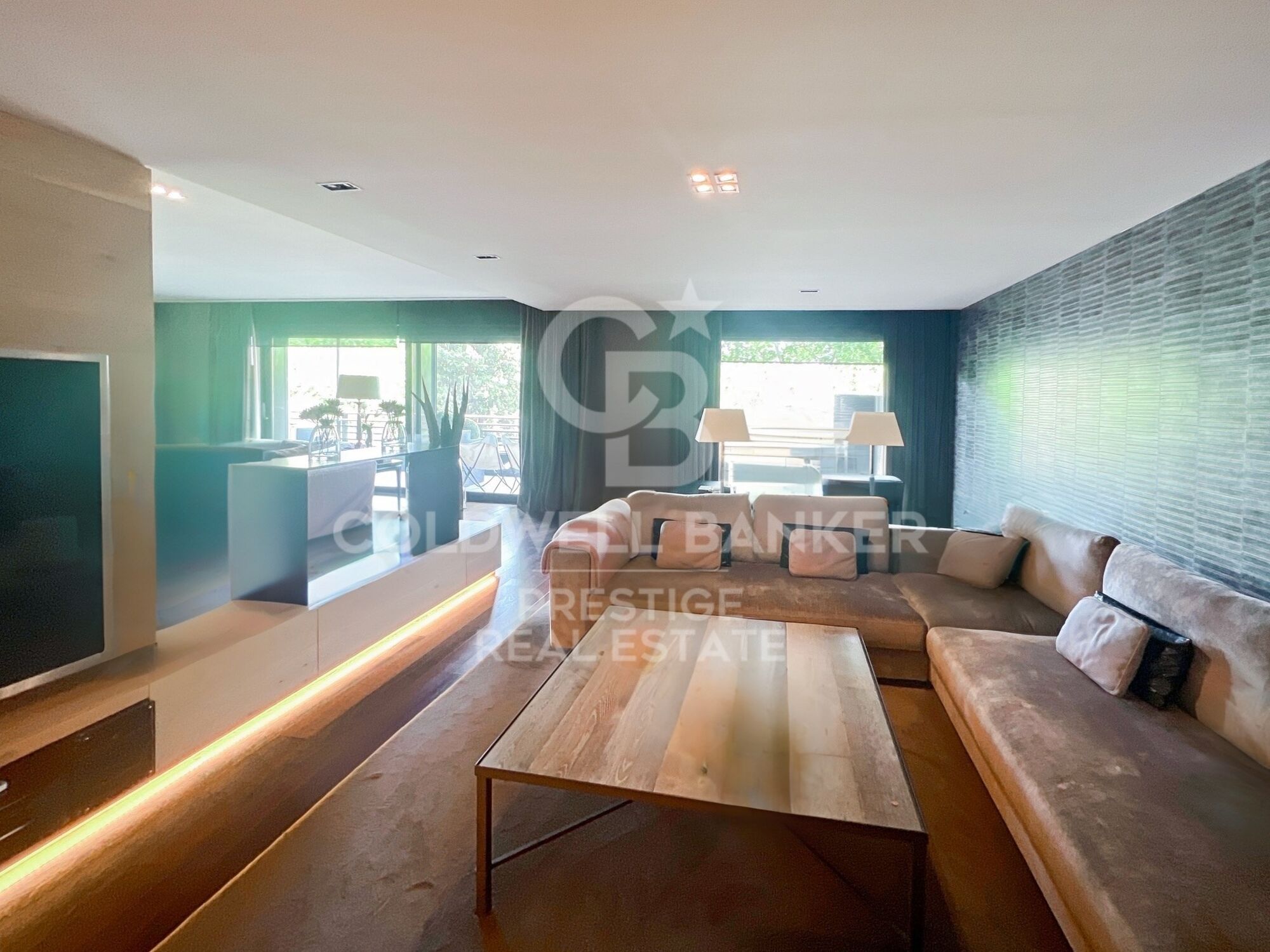 Luxuswohnung in Bonanova mit Gemeinschaftsbereich.