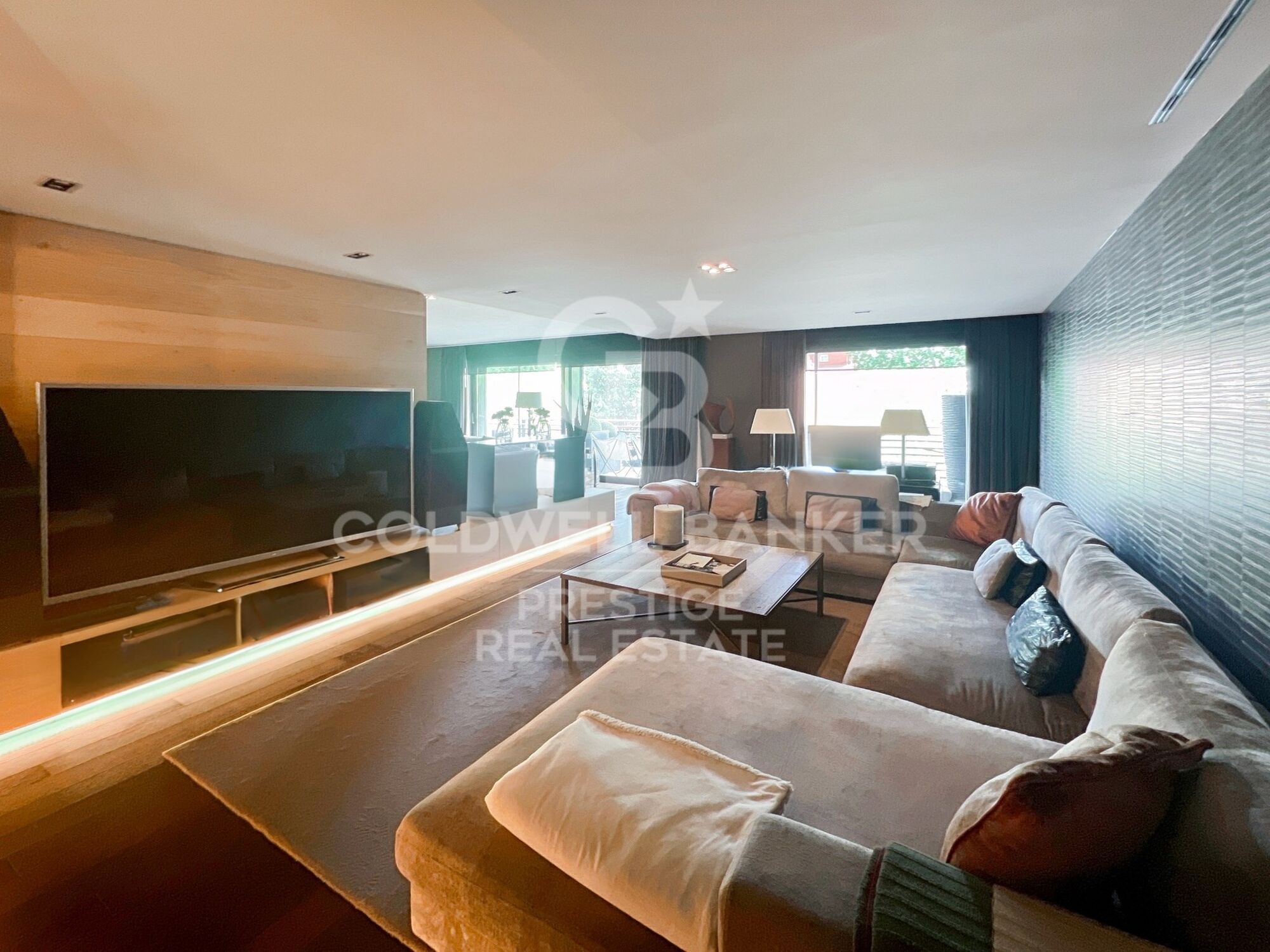 Luxuswohnung in Bonanova mit Gemeinschaftsbereich.