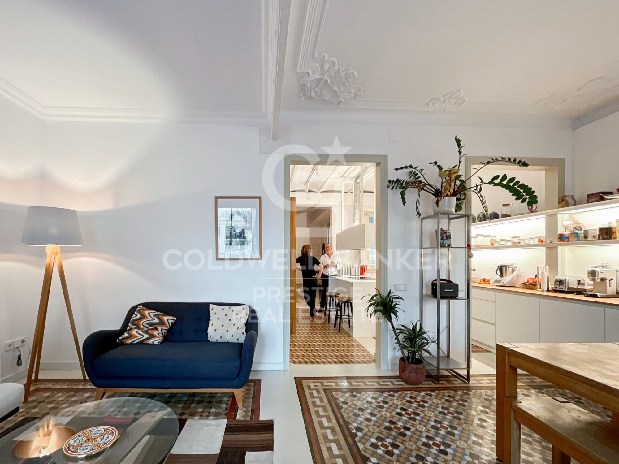 Designer apartment in a Modernist building in the Quadrat d'Or