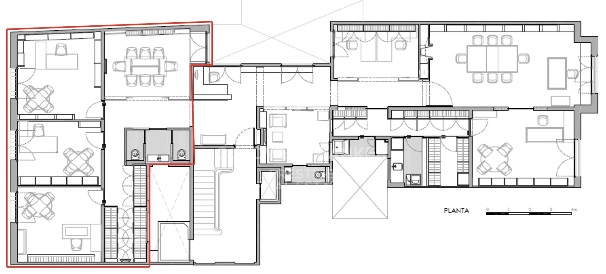 Luxuriöse Wohnung am Paseo de Gràcia
