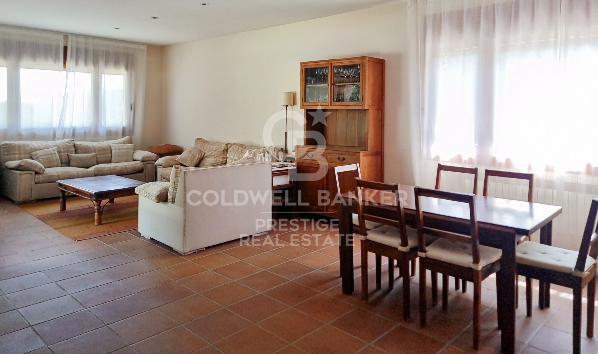 Country house with sea views and large plot in front of Sant Andreu de Llavaneres Golf.