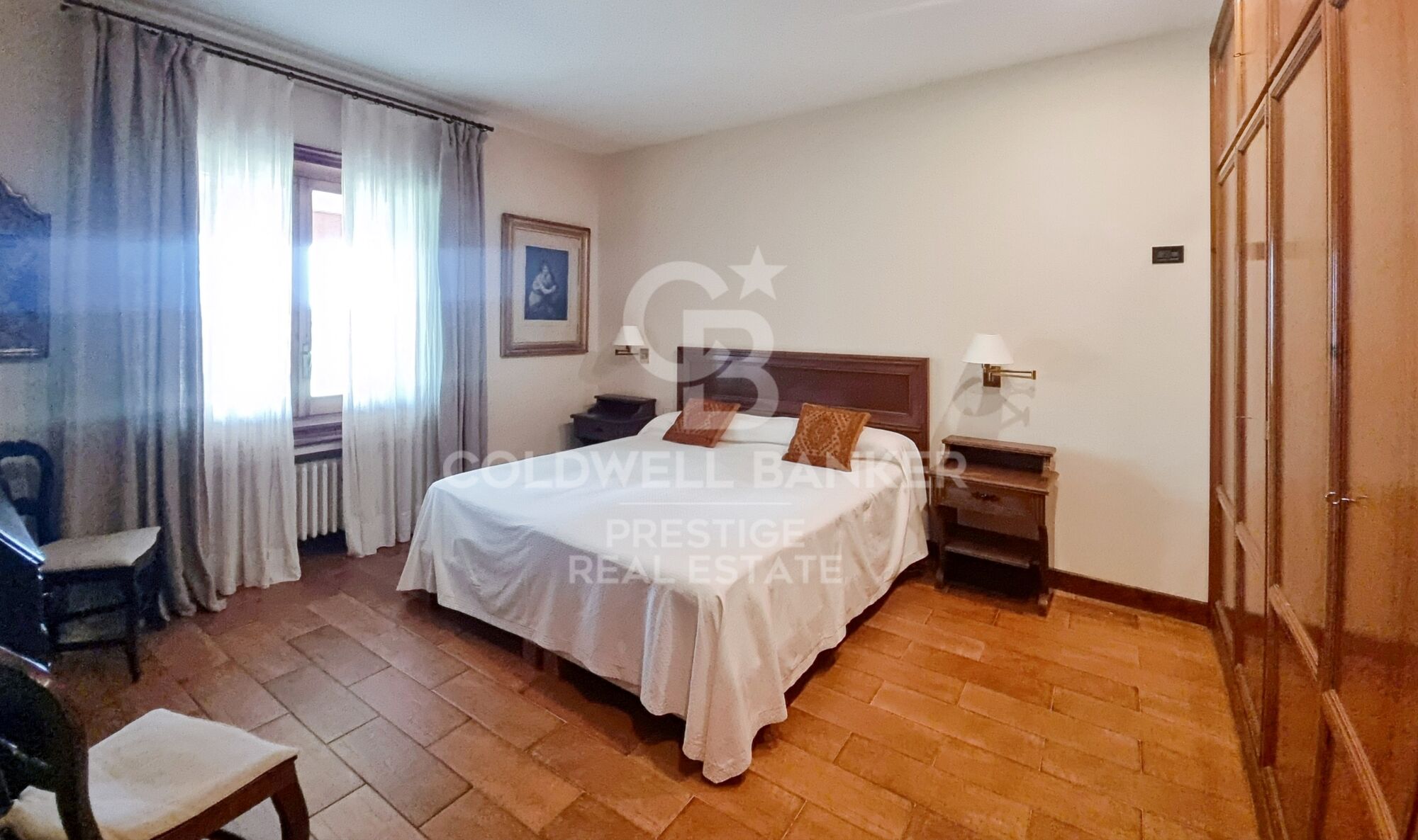 Country house with sea views and large plot in front of Sant Andreu de Llavaneres Golf.