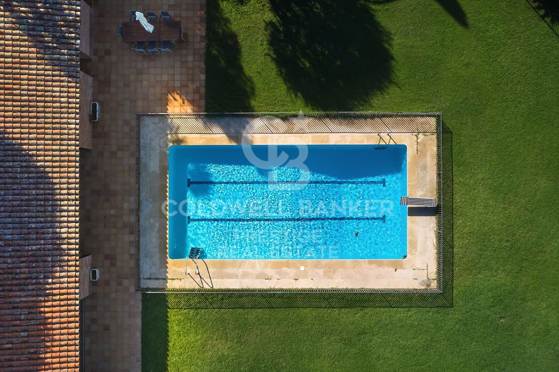 Country house with sea views and large plot in front of Sant Andreu de Llavaneres Golf.